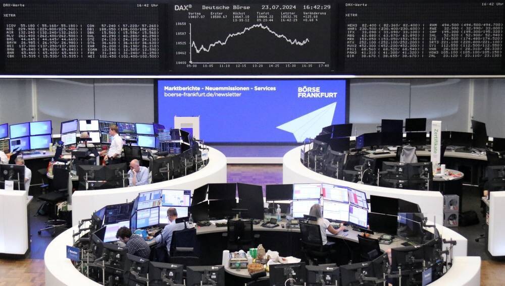 Европейские фондовые рынки снижаются на фоне потерь в сегменте роскоши