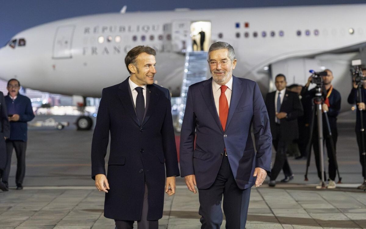 Президент Франции Эммануэль Макрон прибыл с официальным визитом в Мексику