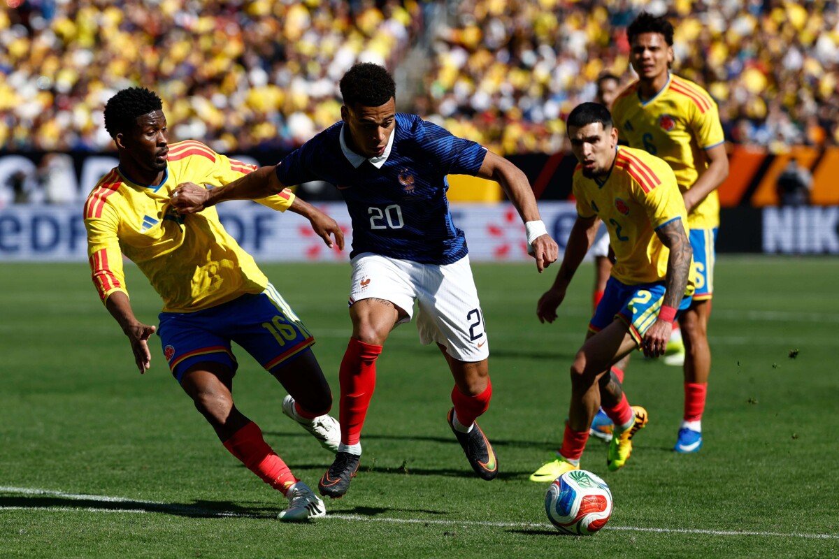 France Overpowers Colombia in Friendly Match