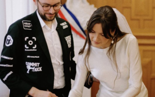 Французский жених превратил свадьбу в рекламную площадку