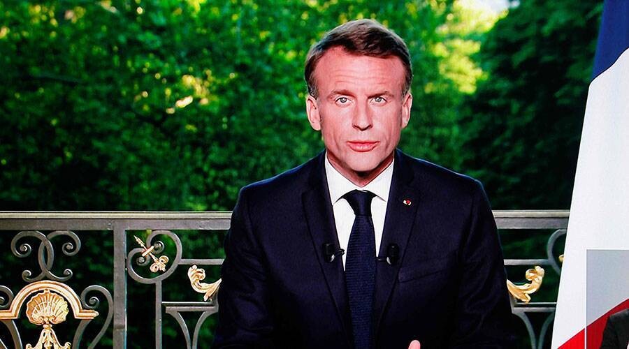Президент Франции Макрон объявил о роспуске Национального собрания
