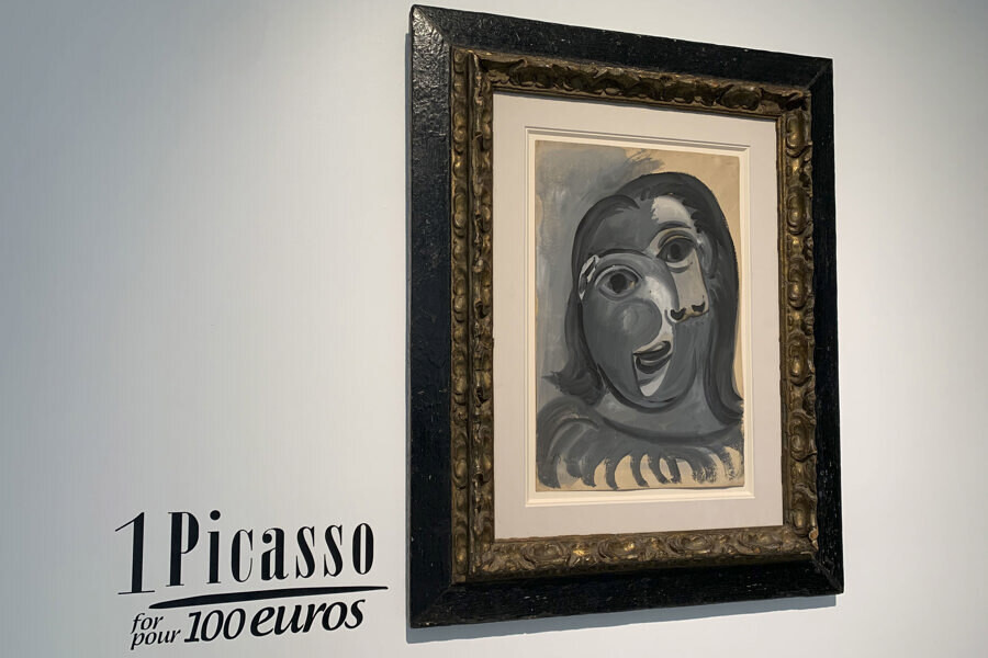 People from Over 50 Countries Vie for Picasso in Charity Raffle