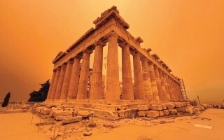 Europe's Orange Sky: Saharan Dust Threatens Health