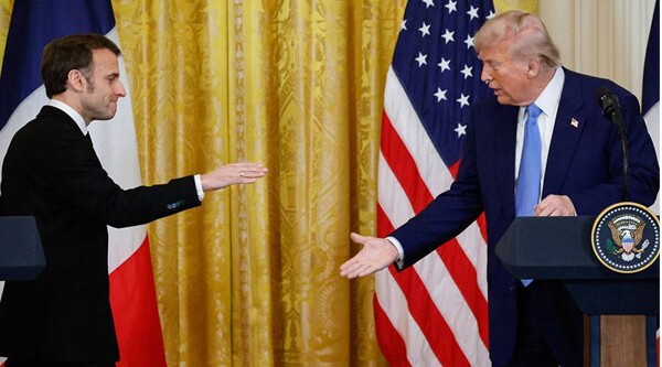 Макрон и Трамп работают над преодолением разрыва между США и Европой