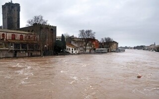 Flooding in Southern France After Heavy Rains