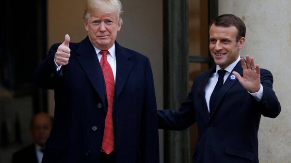 Macron discusses Ukraine situation with Trump