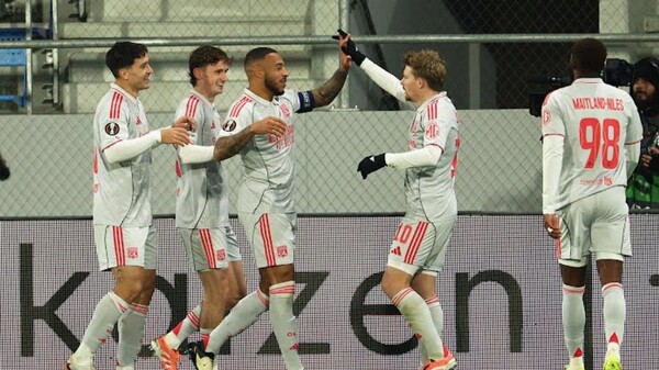 Olympique Lyon thrashes Maccabi to top Europa League group